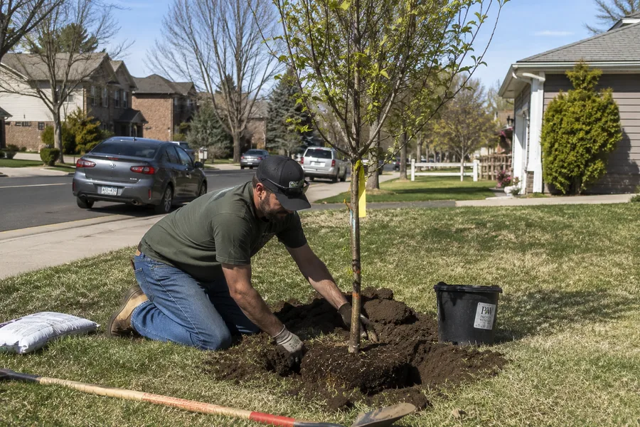 Tree planting service in Denver, Colorado